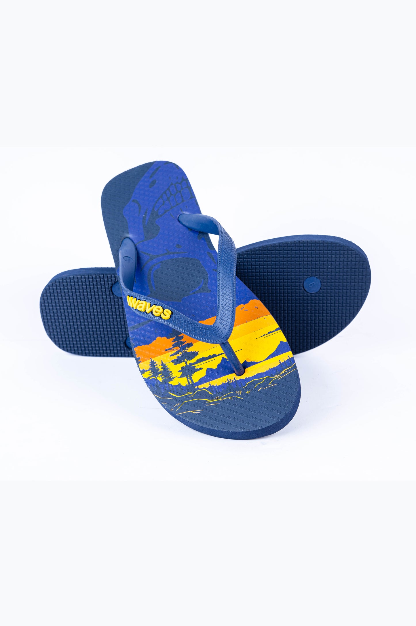Top blue printed (Men)