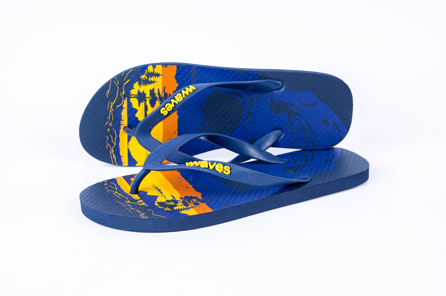Top blue printed (Men)