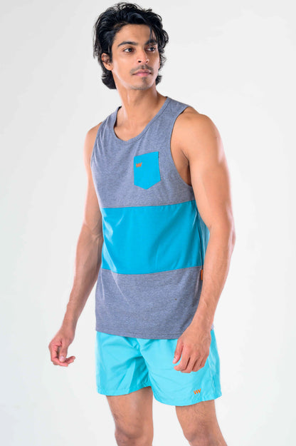 Men shorts ultra light blue