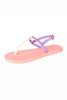 Strappy pink sandal