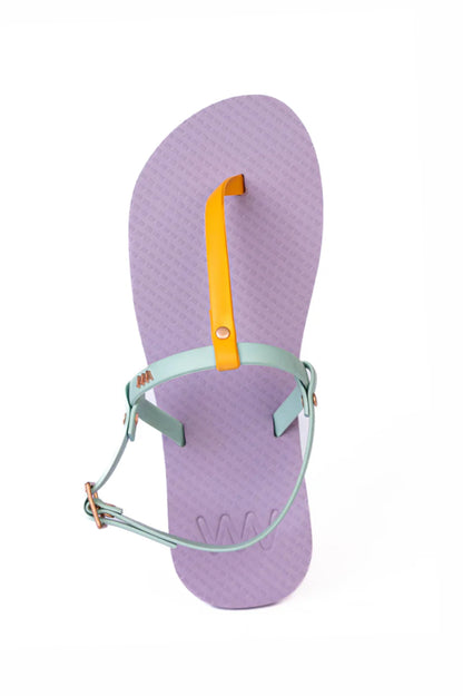 Strappy PURPLE sandal