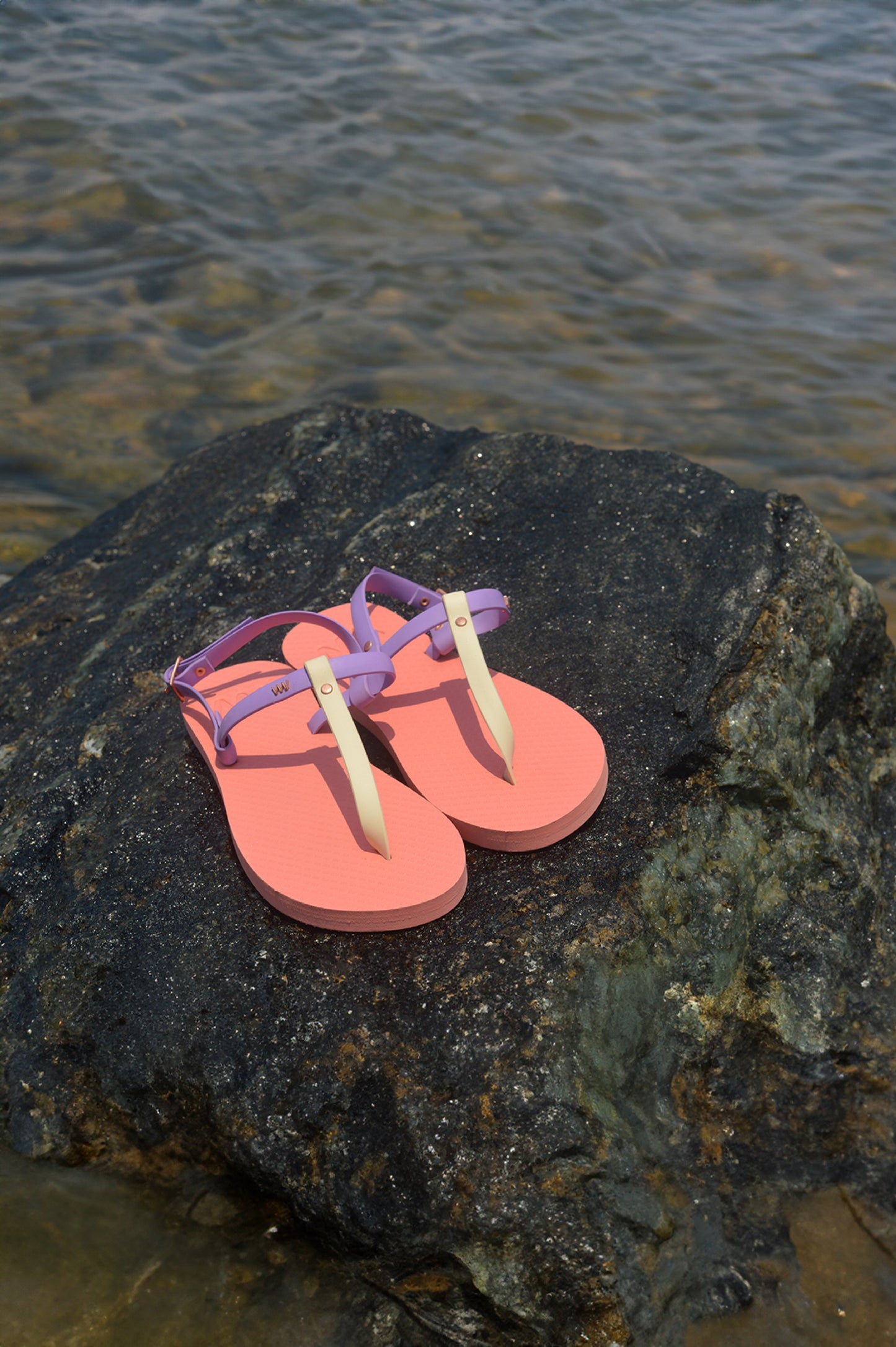 Strappy pink sandal