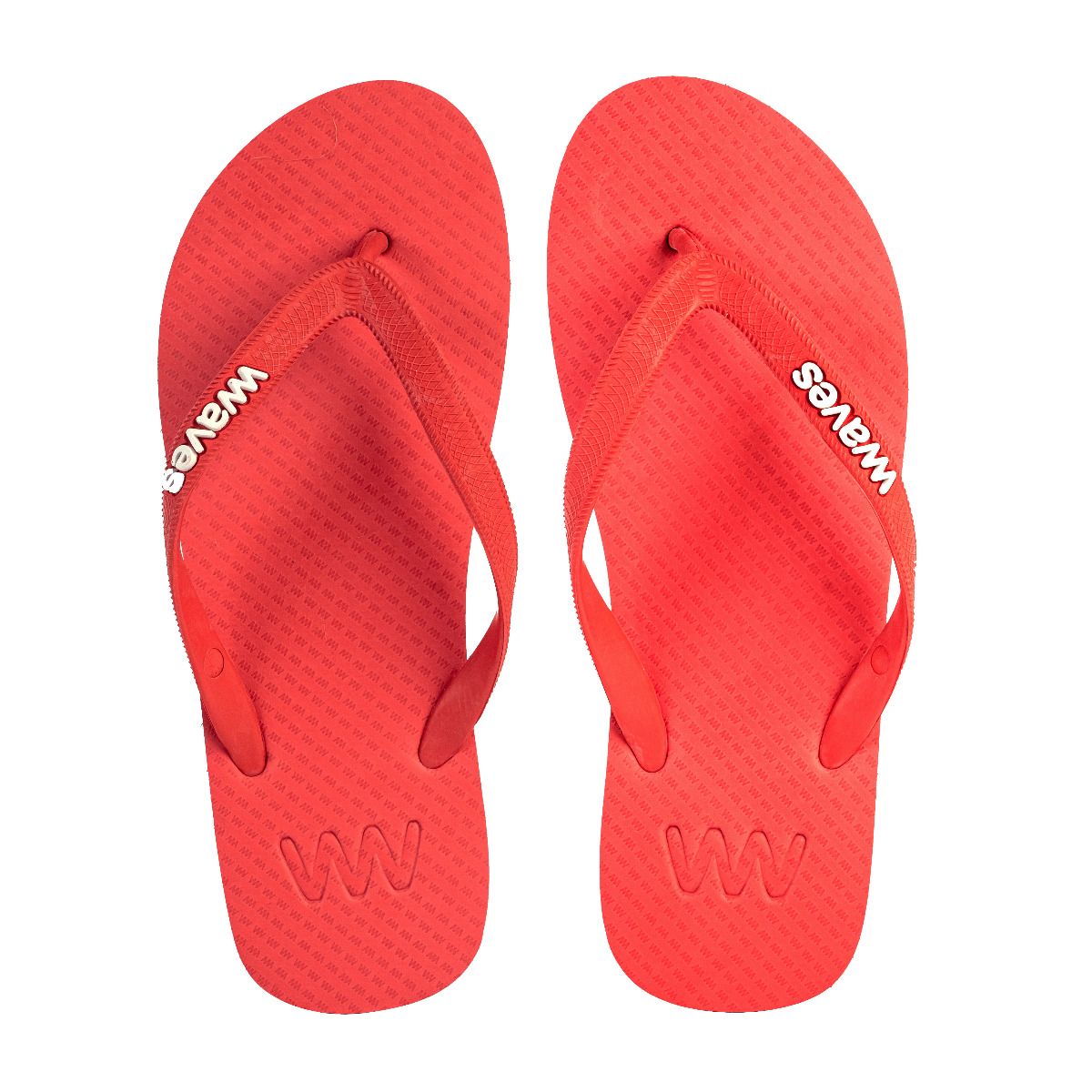 Melville - Women's Red Beachy Flip Flops